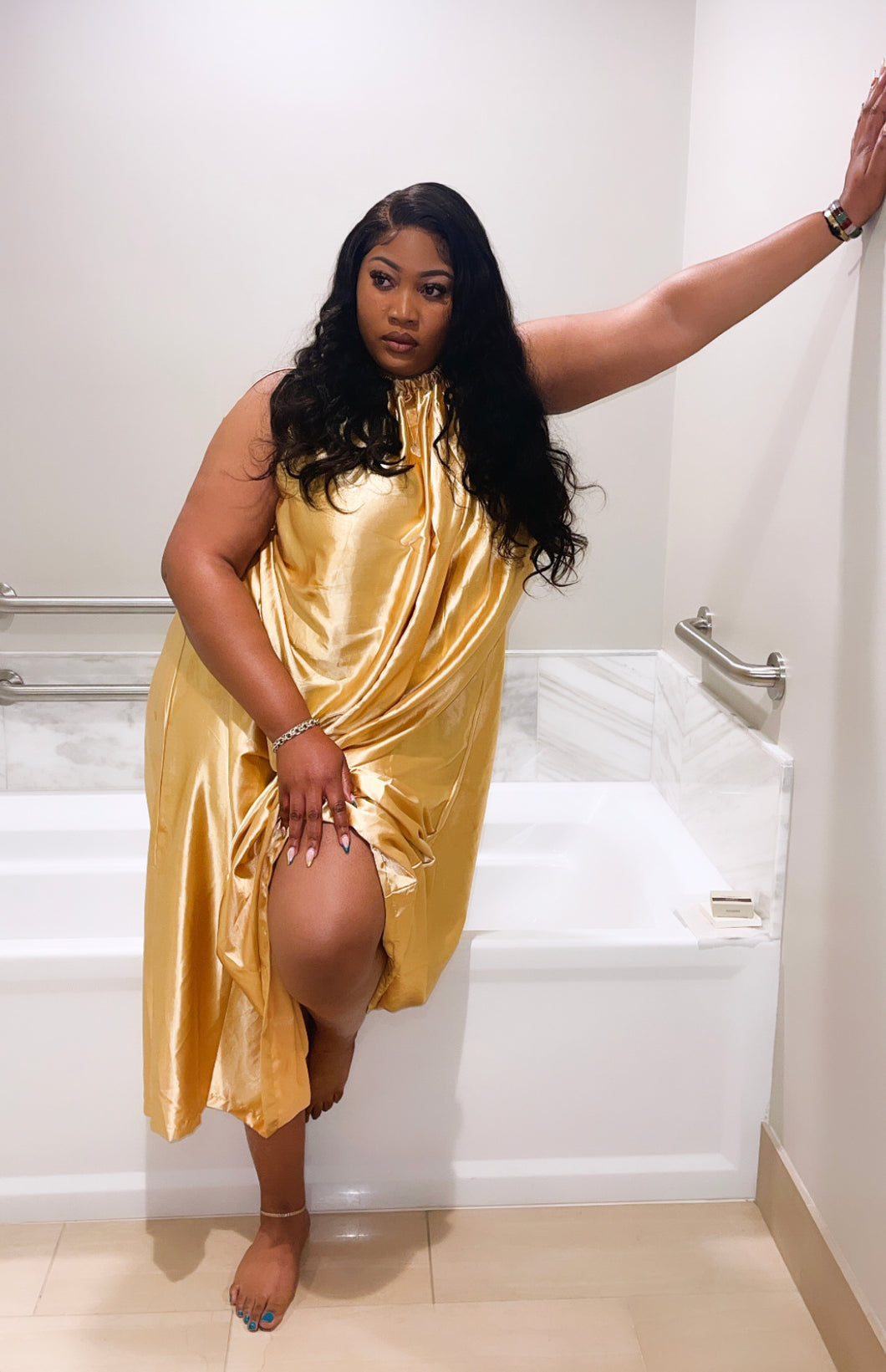 Golden Goddess Gown